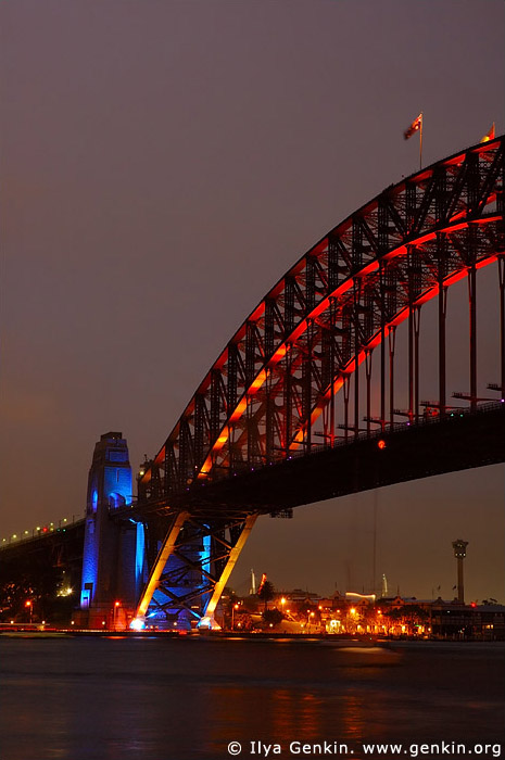 australia stock photography | Sydney Harbour Bridge 75th Anniversary, Sydney, New South Wales, Australia, Image ID AUHB0011