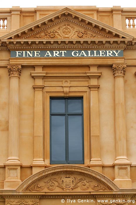 australia stock photography | Art Gallery of Ballarat Architecture Details, Ballarat, VIC, Australia, Image ID AU-BALLARAT-0018