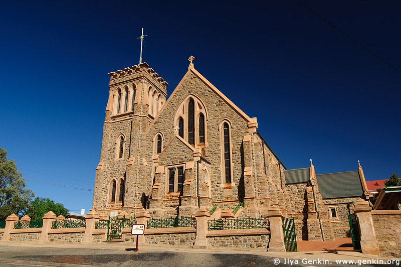 australia stock photography | The Sacred Heart Cathedral, Broken Hill, NSW, Australia, Image ID AU-BROKEN-HILL-0007