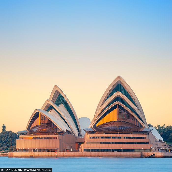 australia stock photography | Sydney Opera House at Sunrise, Kirribilli, Sydney, New South Wales (NSW), Australia, Image ID AU-SYDNEY-OPERA-HOUSE-0047