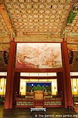  stock photography | The Throne at Sajeongjeon Hall at Gyeongbokgung Palace in Seoul, South Korea, Seoul, South Korea, Image ID KR-SEOUL-GYEONGBOKGUNG-0005. 