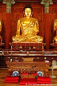  stock photography | Golden Buddha Statue Inside Jogyesa Temple in Seoul, South Korea, Gyeonji-dong, Jongno-gu, Seoul, South Korea, Image ID KR-SEOUL-JOGYESA-0008. 