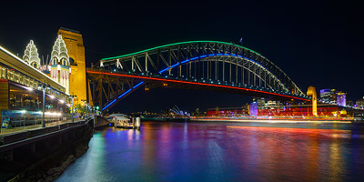 Vivid Sydney Festival from Luna Park